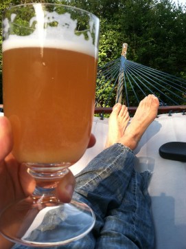 Rhubarb Radler